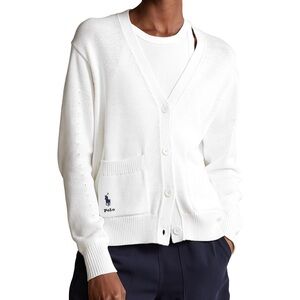 Polo by Ralph Lauren Women's Classic White Cardigan